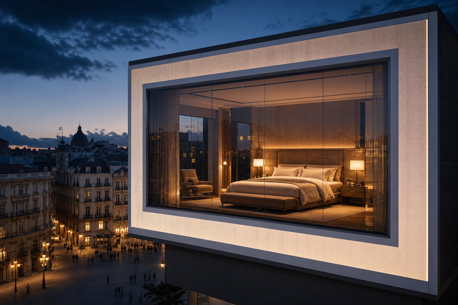 Billboard Room, una habitación dentro de una valla