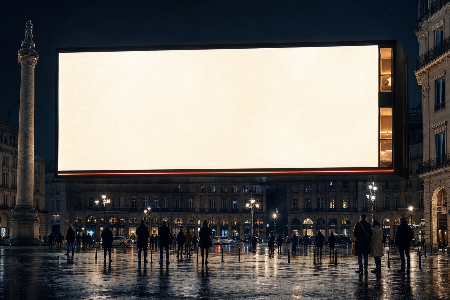 Pantalla exterior personalizable de Billboard Room